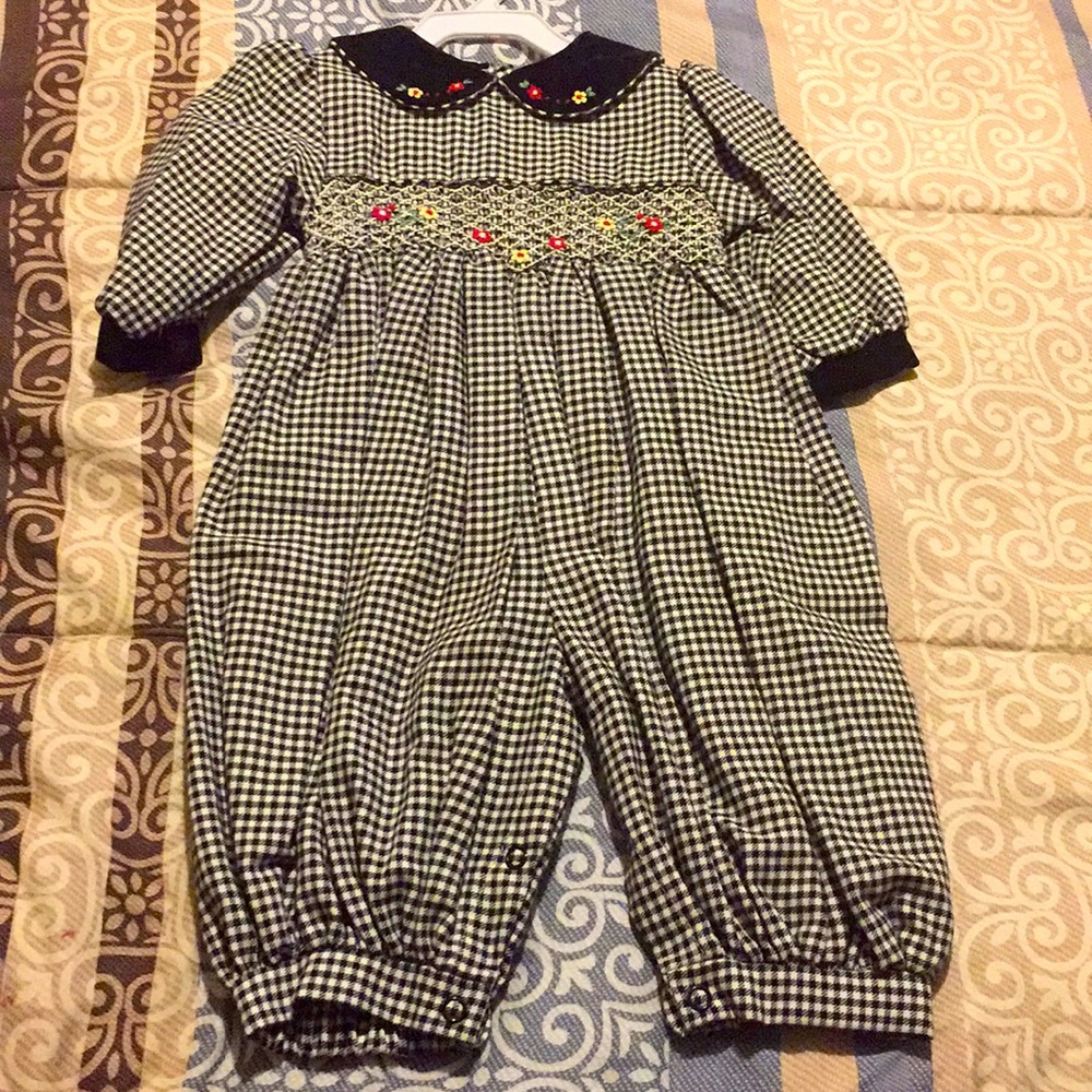 A brand new CCBABY Size 3-6 month jumpsuit